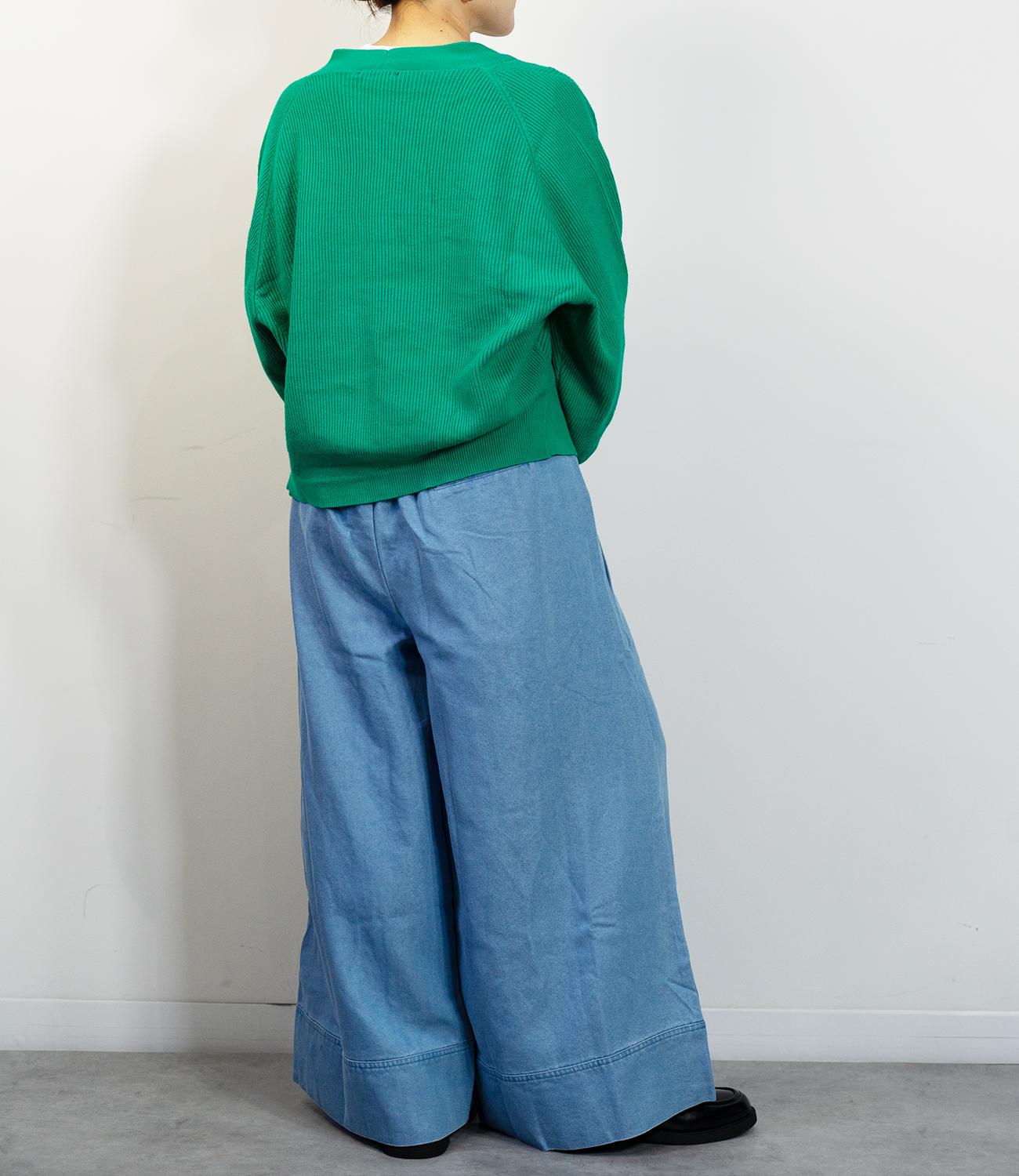 デザイン編みニットカーディガン