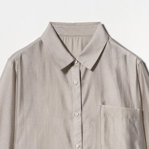 エアリーシアー ロングスリーブ シャツ