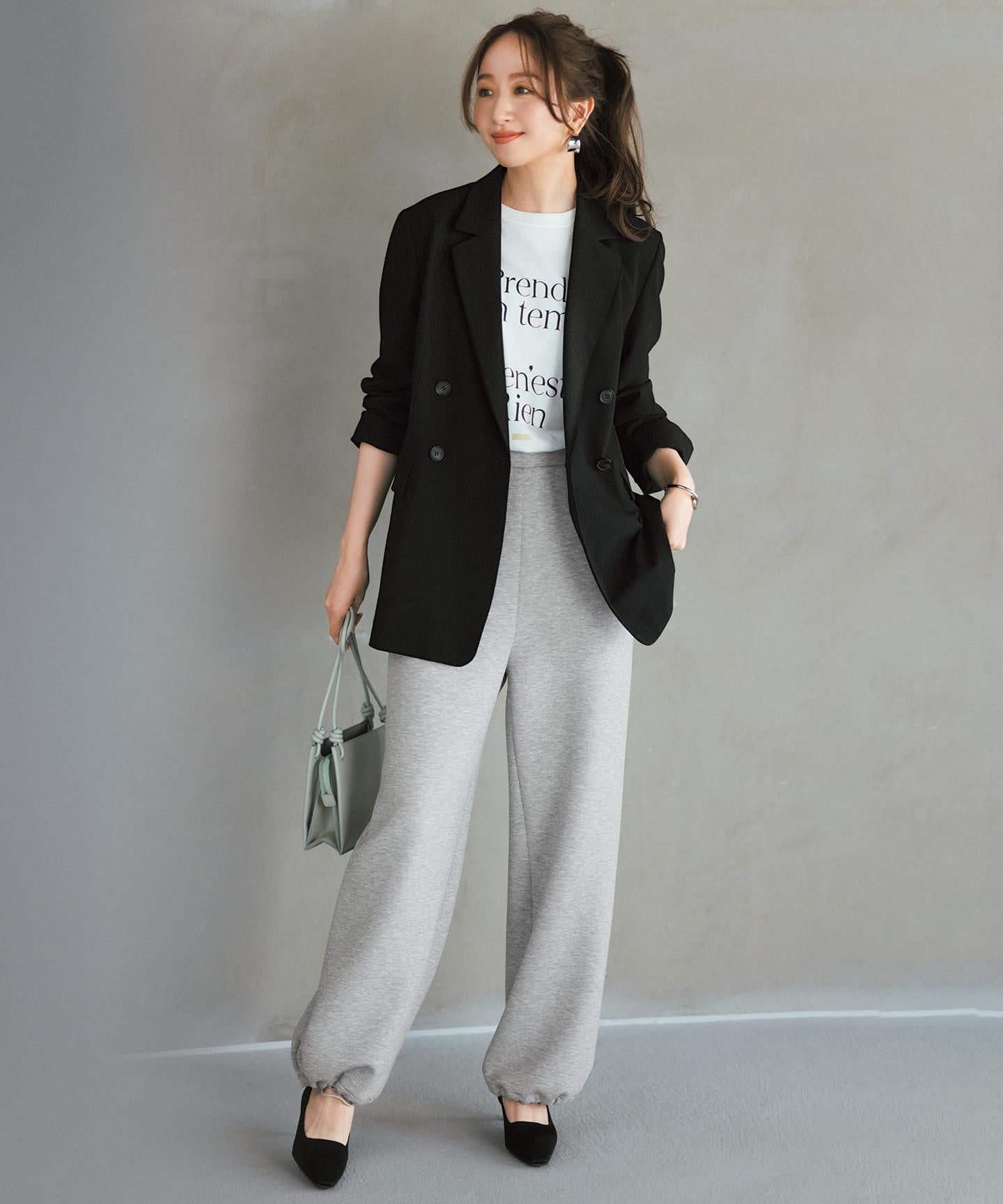 BEAUTY FORM JERSEY イージーパンツ