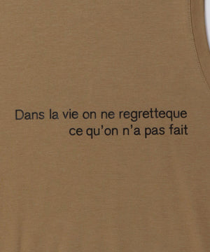 コンパクトロゴタンクトップ