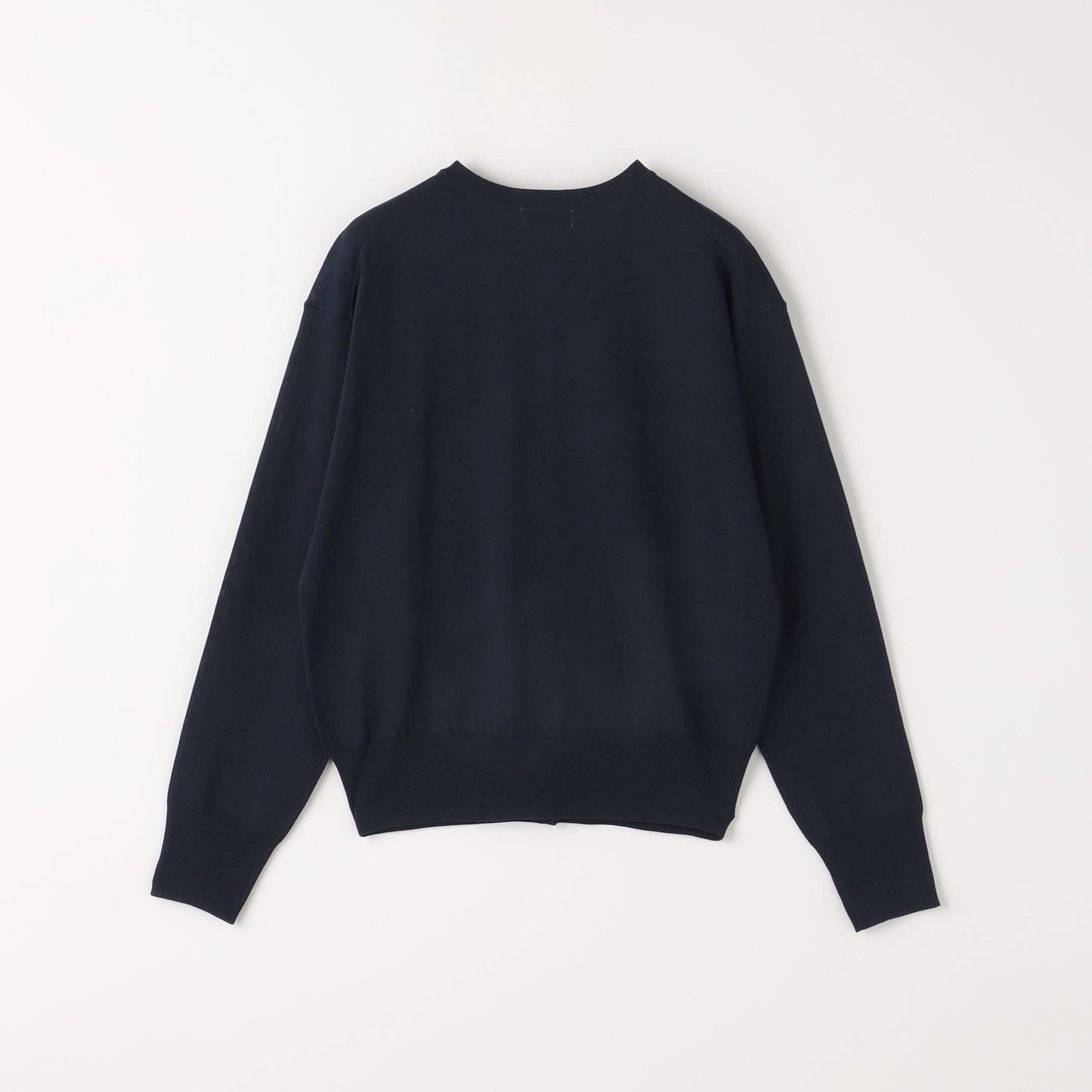 ドラキー クルーネック ニット カーディガン