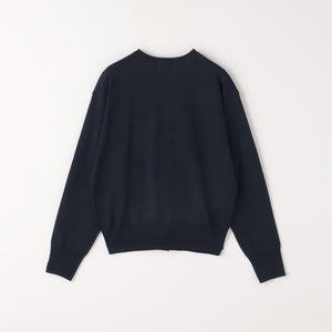 ドラキー クルーネック ニット カーディガン