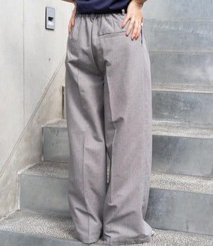 ウエストバイカラーポイントスラックス