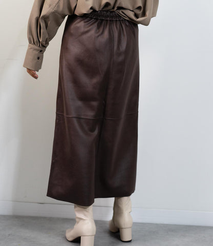 マシュマロコーティングフレアスカート