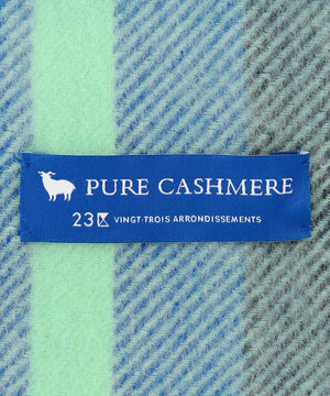 カシミヤ チェック ストール