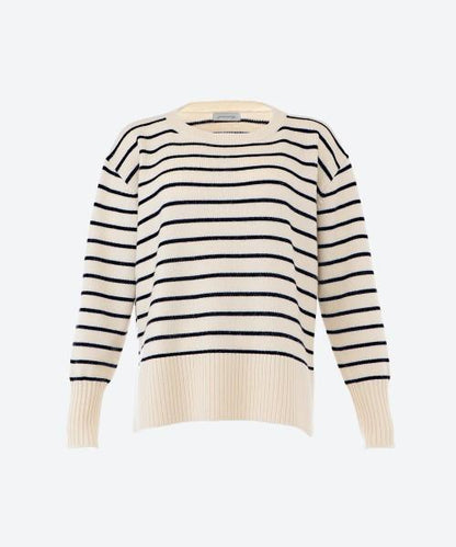 ボーダー柄ニット