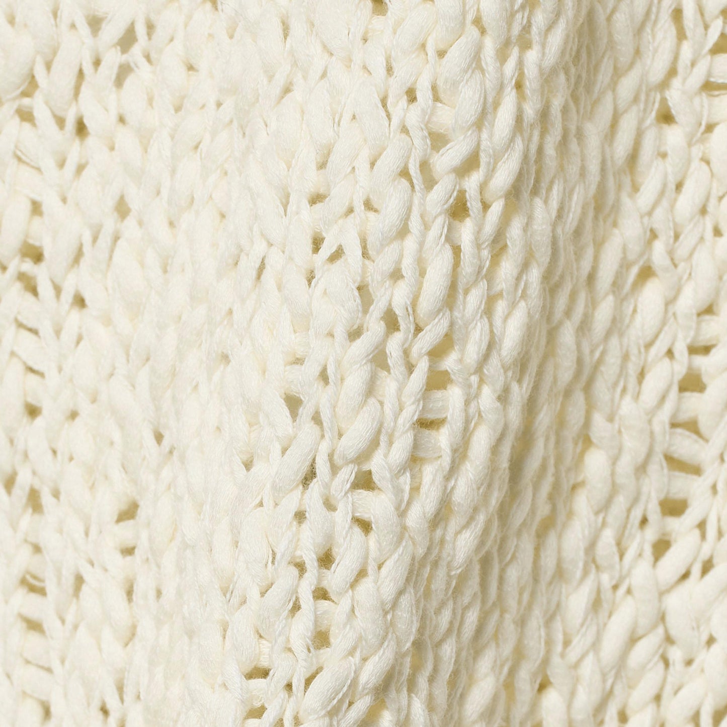 カラーミックス クルーネックニット