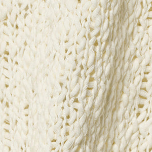 カラーミックス クルーネックニット