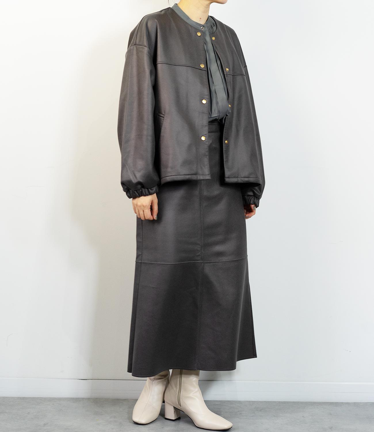 マシュマロコーティングフレアスカート