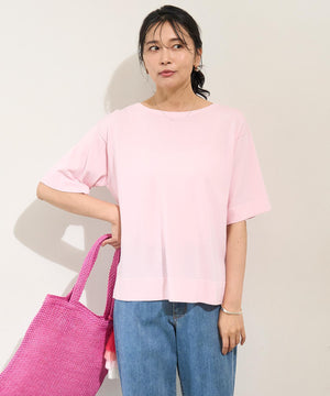 スゴ機能美 ハーフスリーブ ニット