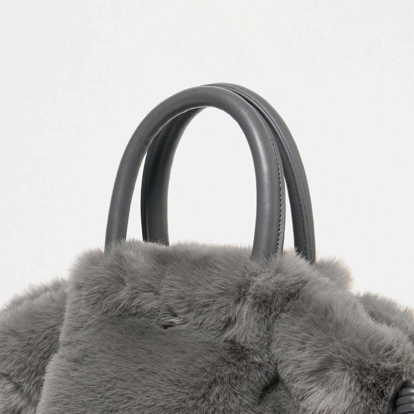 フェイクファー2WAY トートバッグ / ショルダーバッグ