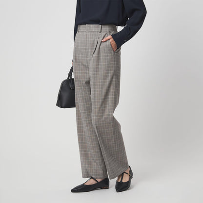 ［size SHORT/TALLあり］カチリラ ストレート パンツ ウォッシャブル ストレッチ