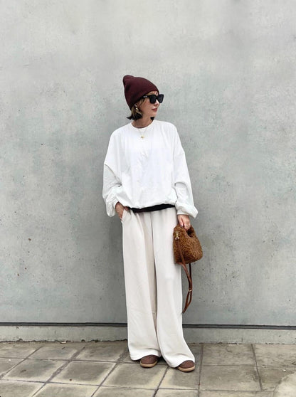 オーバーサイズスウェットシャツ