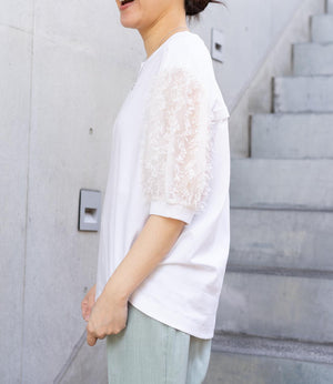 シアーフリンジドッキングカットソー