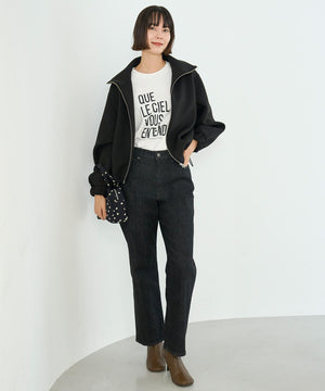 コットンスムース グラフィック ロンＴ