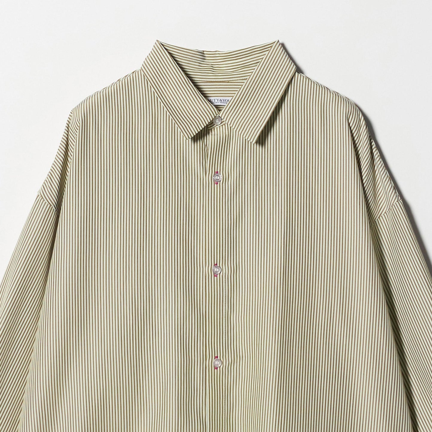 【WEB限定】ストライプ レギュラーシャツ