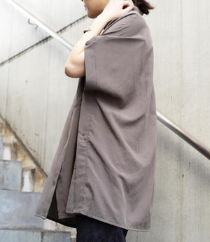 ボックスオーバーサイズシアーシャツ