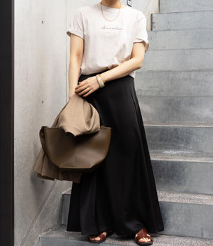 ワンポイントスリムTシャツ