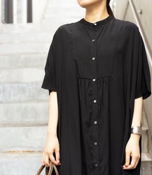 2wayスリーブボクシーワンピース(インナーワンピース付き)