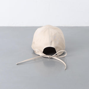 コットン バックリボン キャップ UV