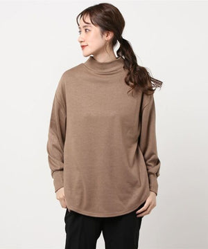 ハイネックニットソートップス