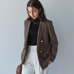 ［size SHORTあり］Greed グリード ダブル ジャケット -ウォッシャブル-