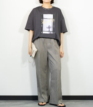 【接触冷感】ラウンドテールフォトTシャツ