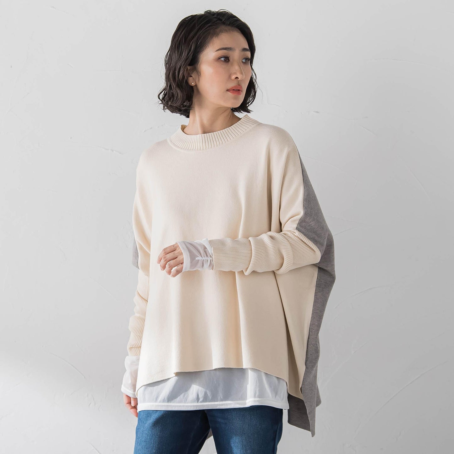 【WEB限定】”重ねるだけで格上げ”レイヤードインナー