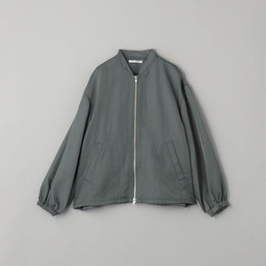 ナイロンツイル ジップブルゾン