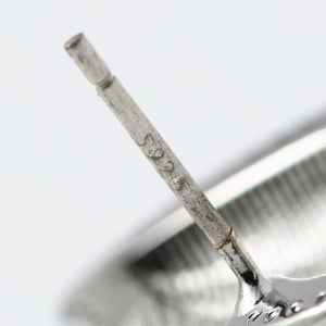 フローイング ハート ピアス