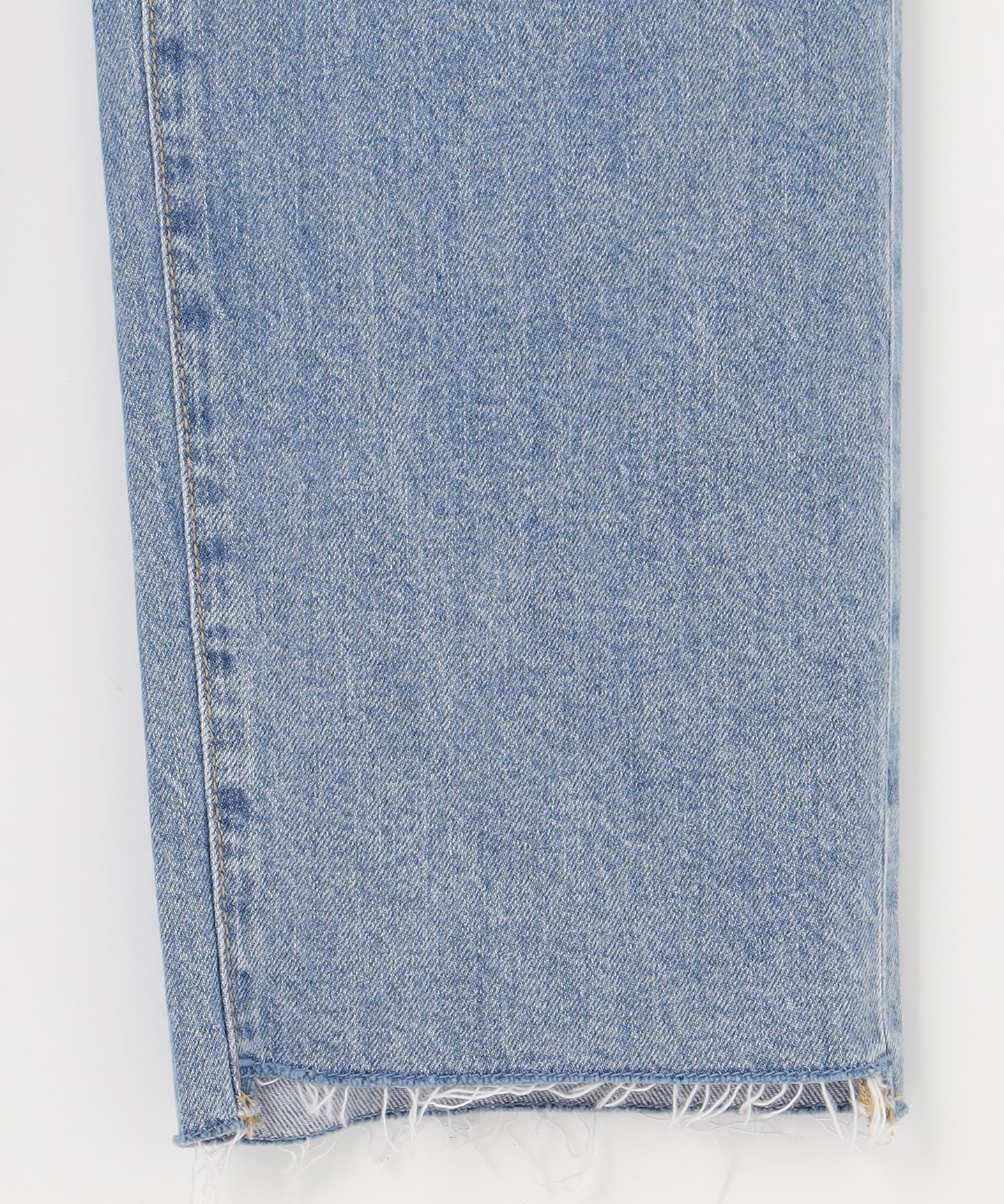 SLOW DENIM ワイドストレート デニム