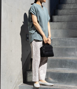 スタイルカバーキーネックカットソー