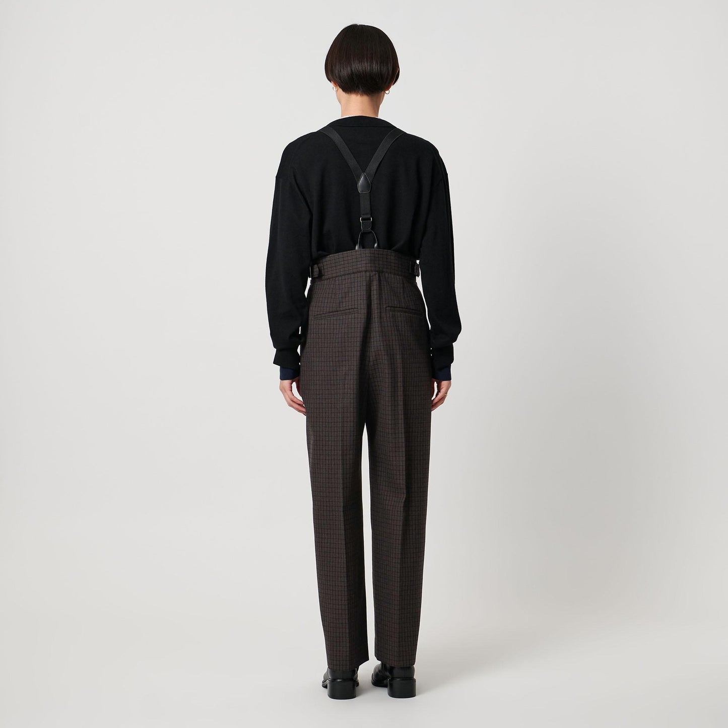 ガンクラブ チェック パンツ