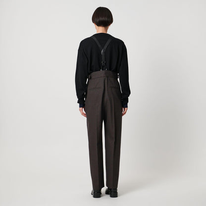 ガンクラブ チェック パンツ