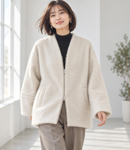 ダブルジップコクーンアウター