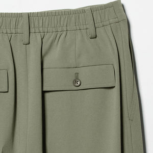 アセテートポリエステル ベイカーパンツ