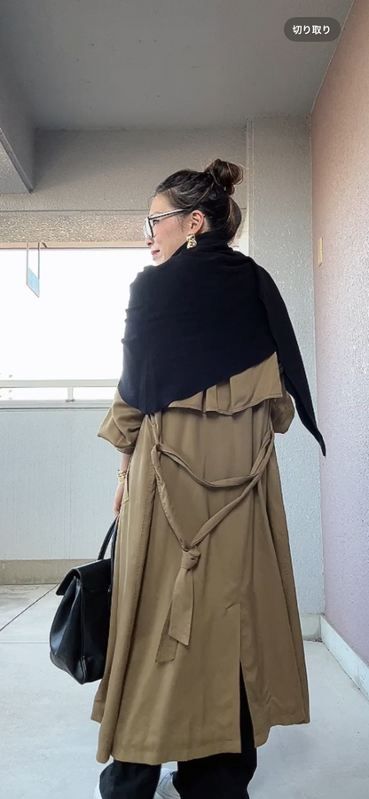 三角マフラーショール