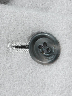 mizuiro ind ウールブレンドスタンドカラーコート