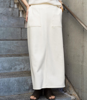 マシュマロスウェードライクスカート