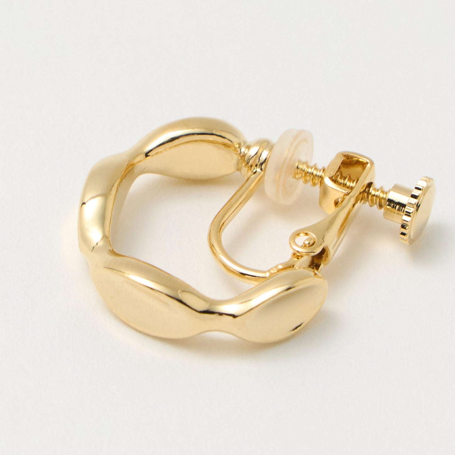 スカラップ フープイヤリング