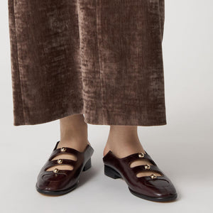 スタッズトリプルベルトモカフラット20↓↑