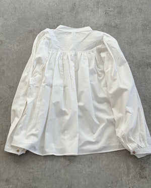 ハートボタンシャツ