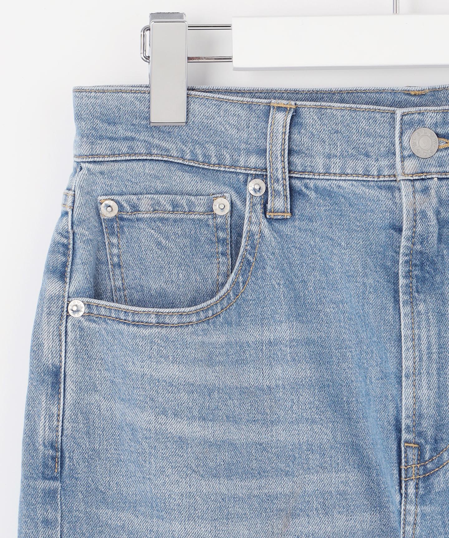 SLOW DENIM ワイドストレート デニム