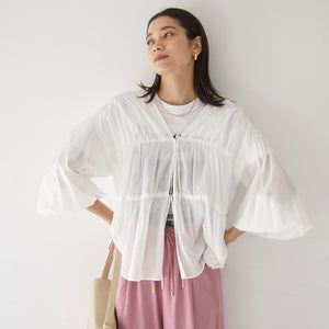 【結論シリーズ】全方位映えギャザーブラウス