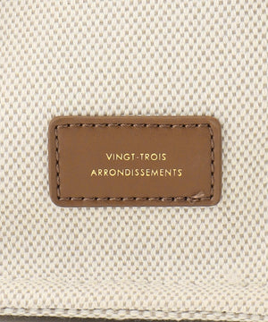 ストライプキャンバス トートバッグ