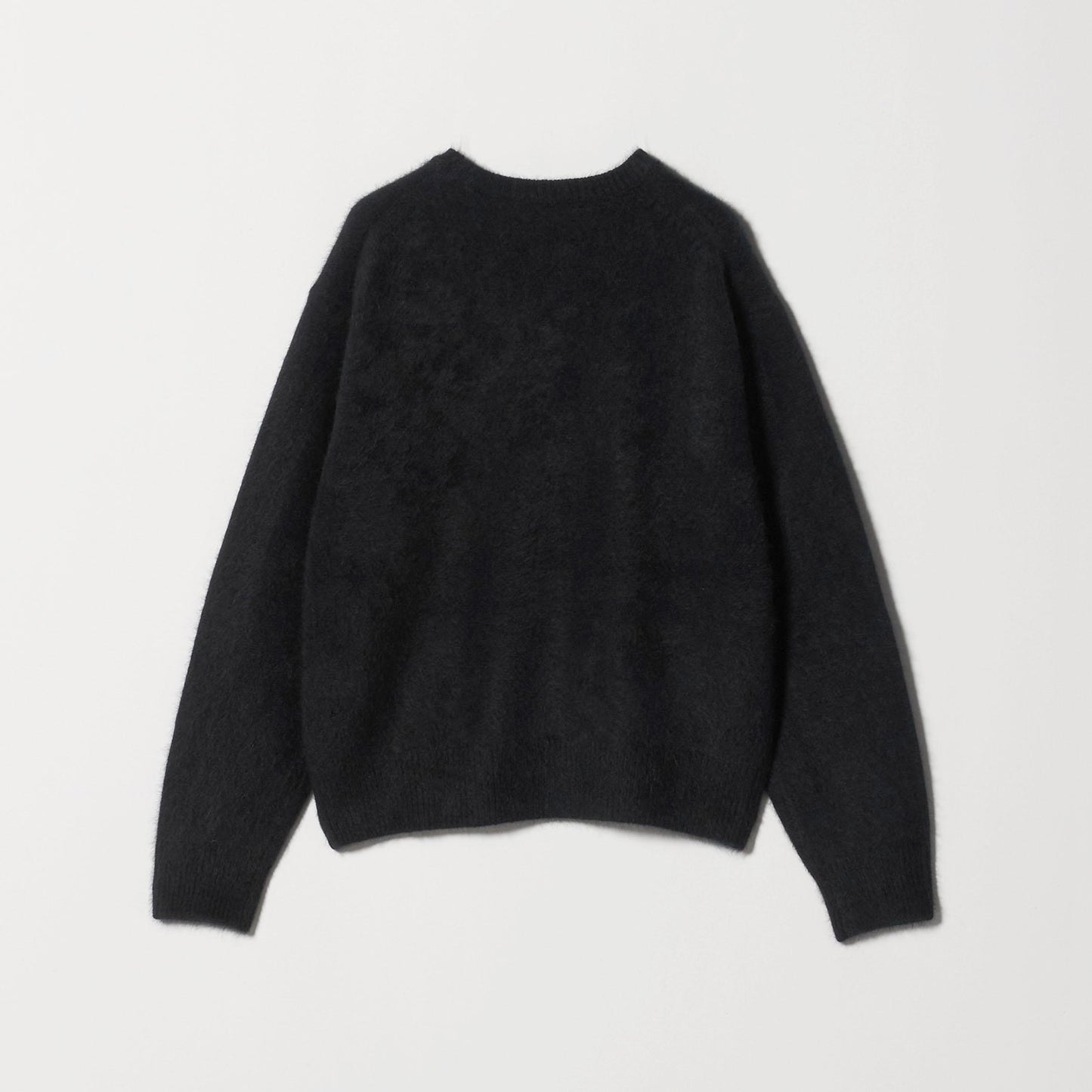 フォックスカシミヤブレンド クルーネックニットプルオーバー