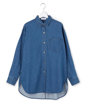ライトダンガリー デニムシャツ