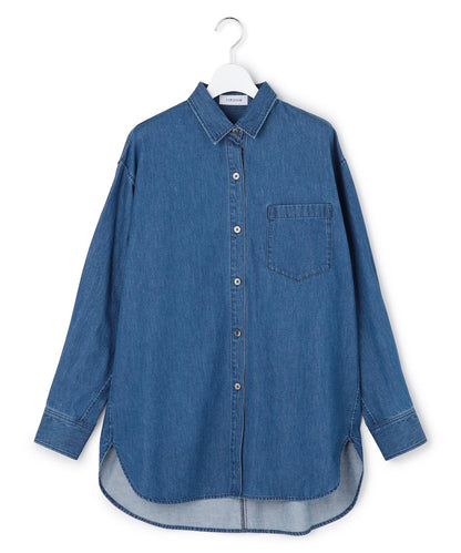 ライトダンガリー デニムシャツ
