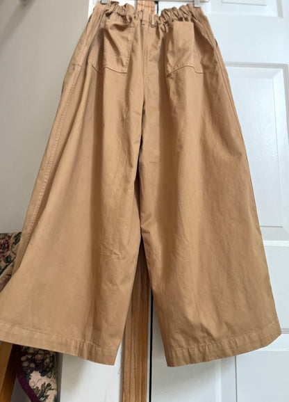 タックワイドチノパンツ