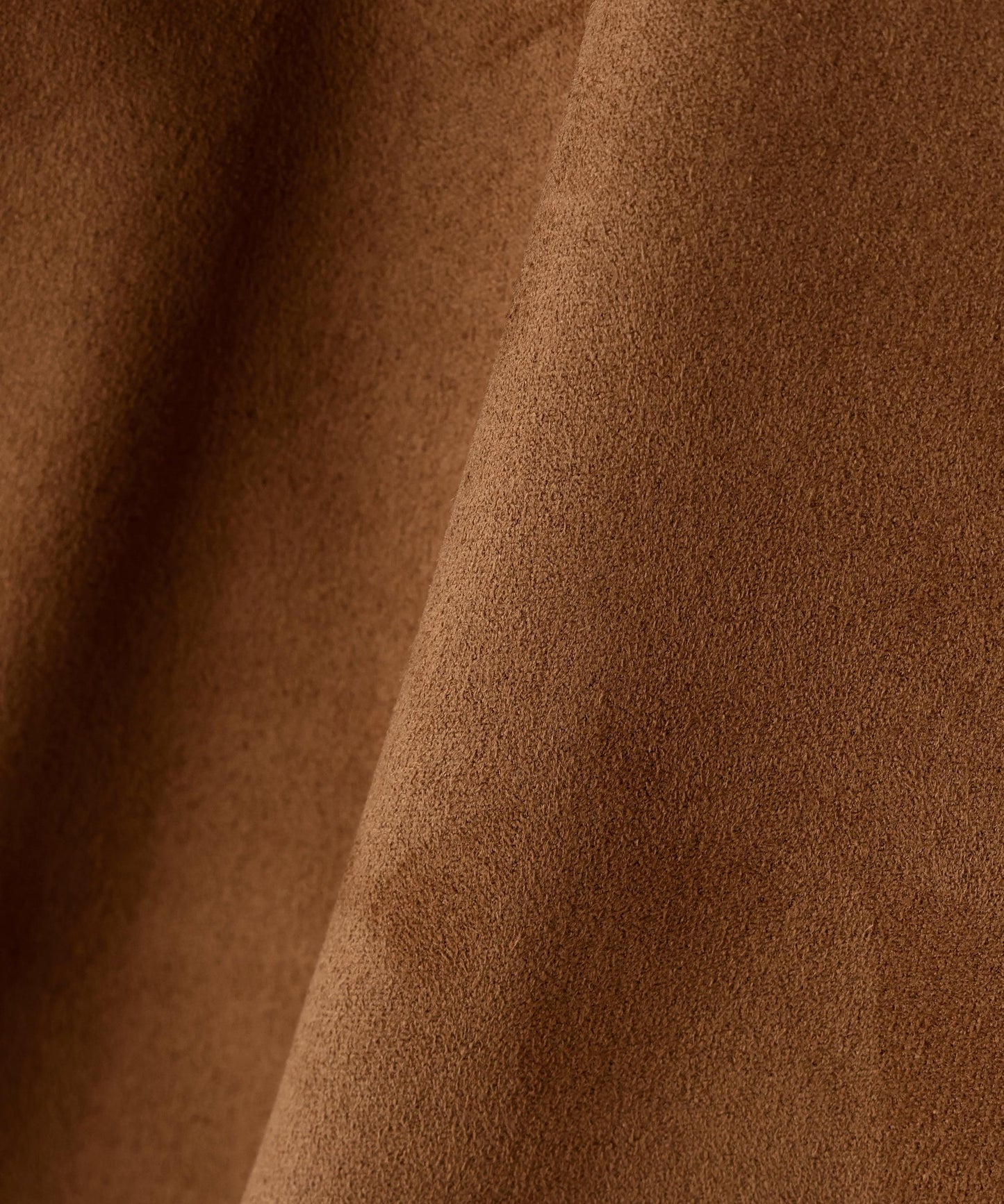 ステンカラーフェイクスエードブルゾン